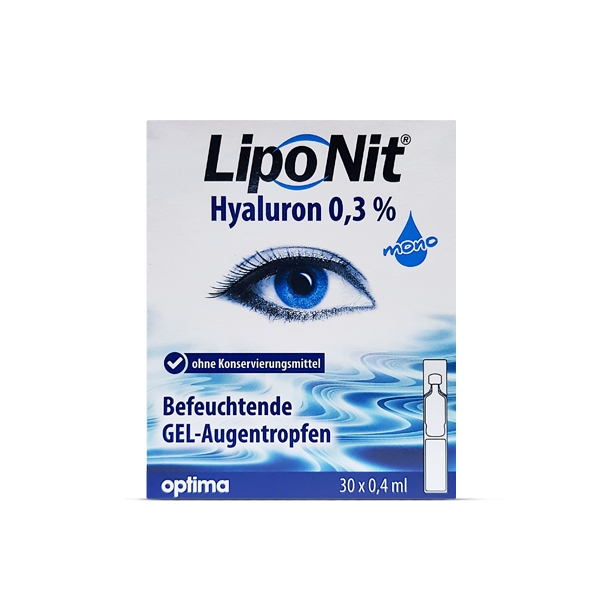 LipoNit Augentropfen 0.3 % Gel mono