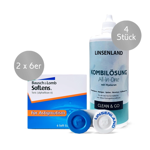 SofLens for Astigmatism & Linsenland Kombilösung Hyaluronat